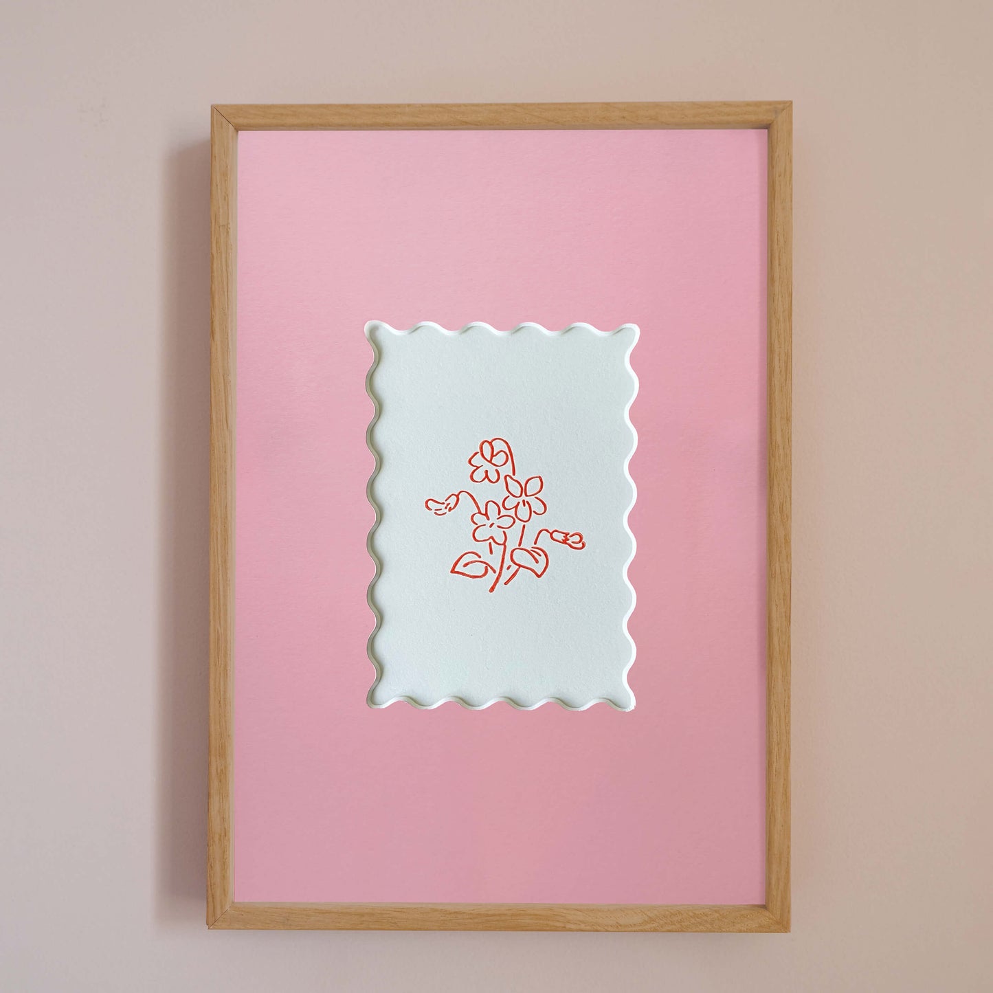 A5 Floral Print
