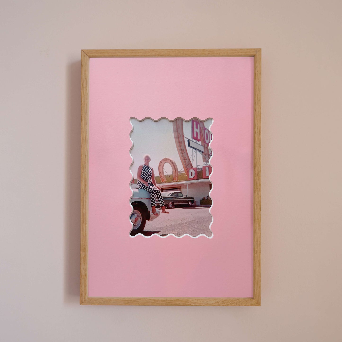 RIC RAC PHOTO MOUNT 6x4"