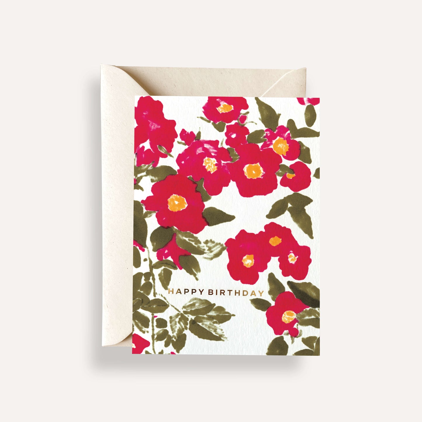 Floral Birthday Card