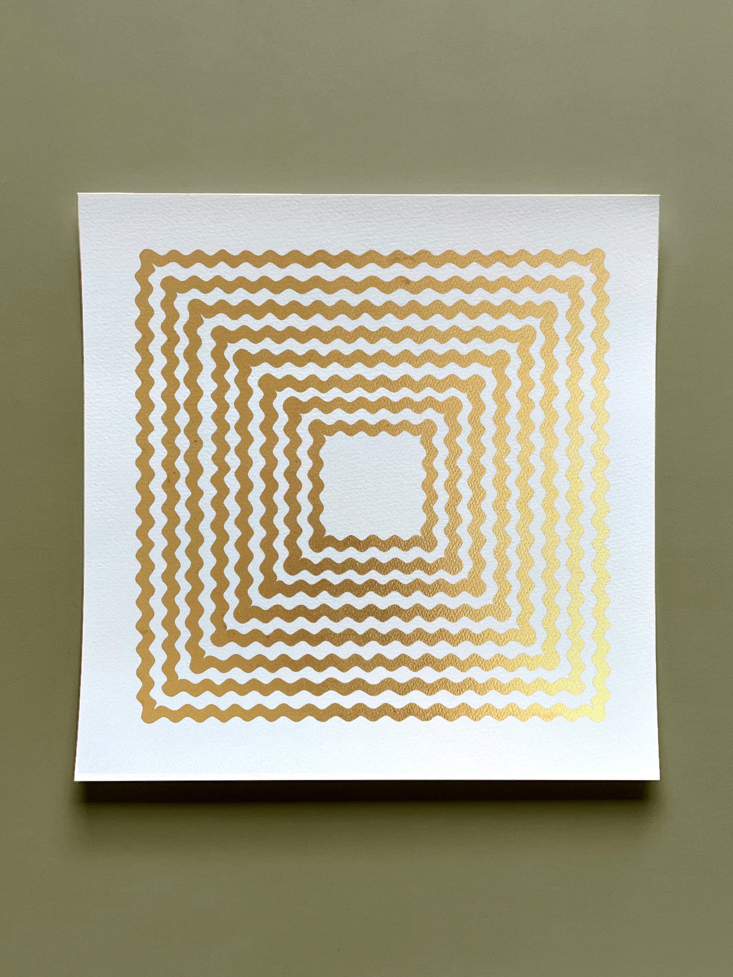 Limited Edition Gold Leaf Ric Rac