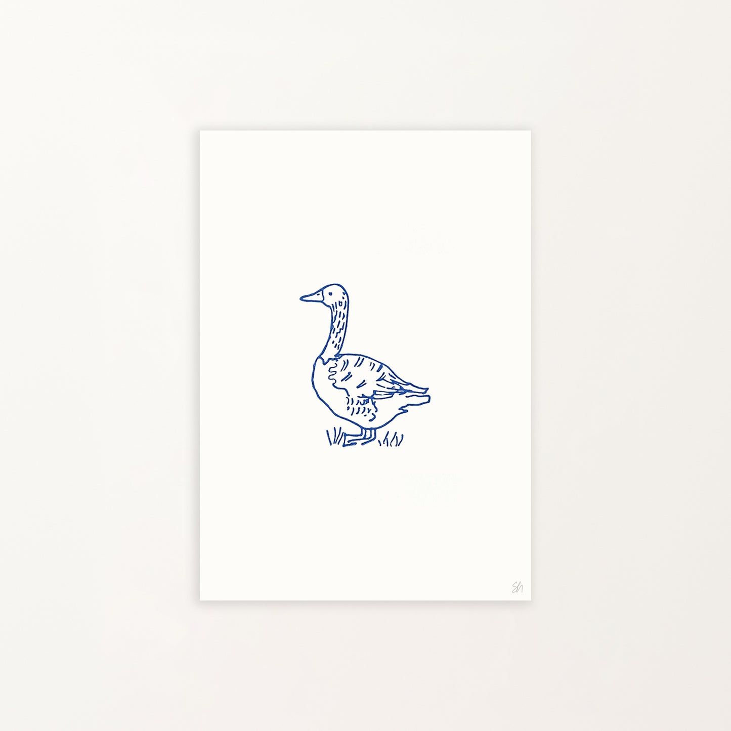 A5 Goose Print