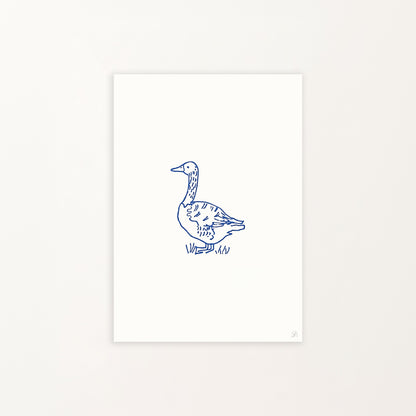 A5 Goose Print