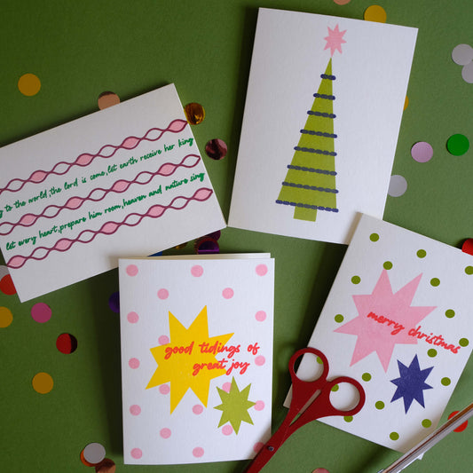 Playful Christmas Card Set