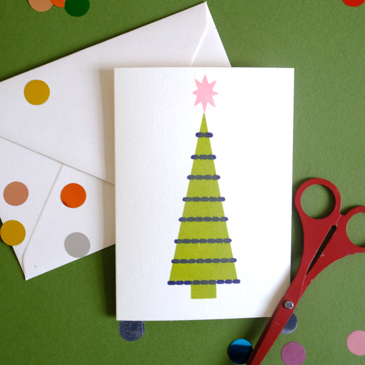 Festive Tree Christmas Card