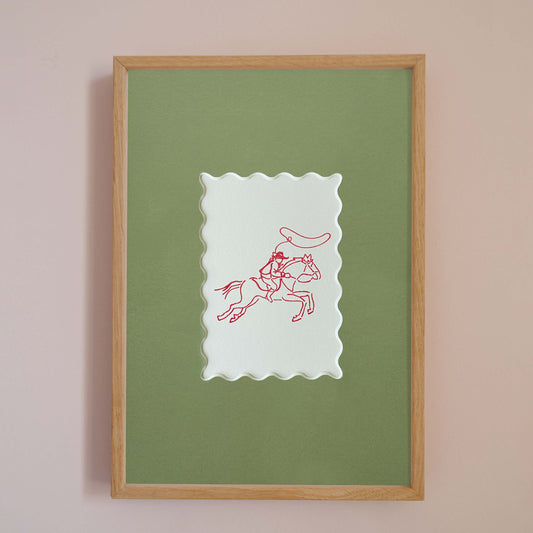 A5 Cowboy Print