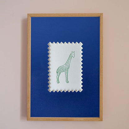 A5 Giraffe Print