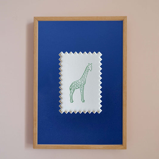 A5 Giraffe Print