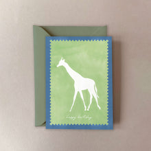 Load image into Gallery viewer, Giraffe Birthday Card
