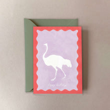 Load image into Gallery viewer, Ostrich Birthday Card
