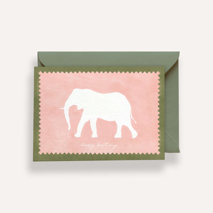 Elephant Birthday Card