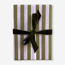 Load image into Gallery viewer, x2 Sheets Olive Stripe Wrap
