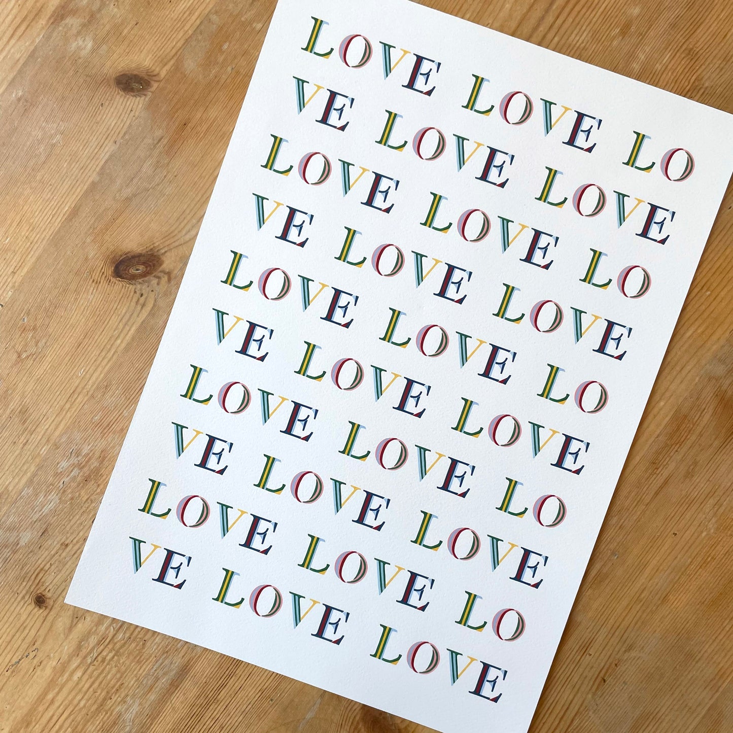 Love A3 Print (Second)